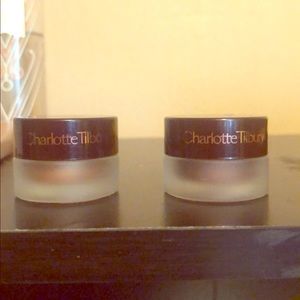 Charolette Tilbury pomade eyeshadows